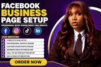 build a professional facebook business page