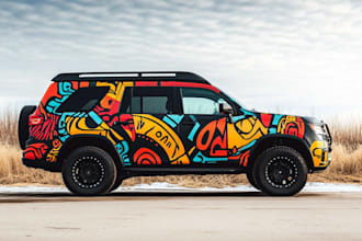 design car wrap vehicle wrap