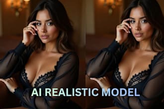 make realistic ai influencer creation model train