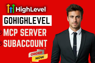 setup gohighlevel ai agent, mcp server, ghl automation and CRM