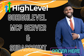gohighlevel ai agent mcp server ghl automation ghl CRM ghl subaccount