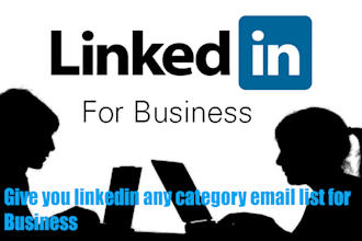 scrapping from linekdin email database