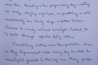 create neat aesthetic handwritten notes