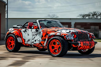 create professional total car wrap, truck wrap, vehicle wrap