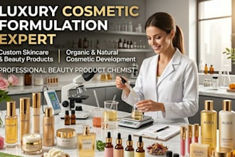 cosmetic chemist skincare formulation product development cosmetic formula