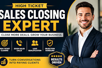 close high ticket sales call for coaches and agencies