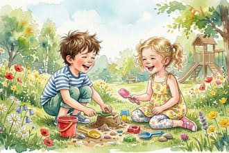 illustrieren kindergeschichten buchillustration kinderbuchillustration buchcover