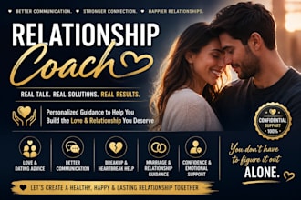 be your relationship coach for love dating and marriage help