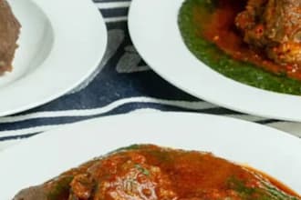 do amala perfect amala mixture with omi gbigbona