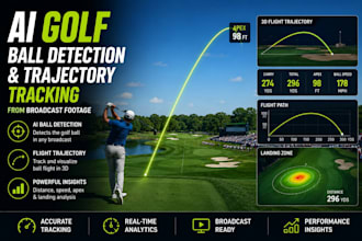 build ai golf ball detection and flight trajectory tracking system