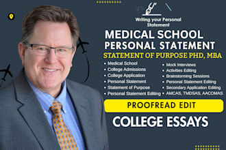 edit improve your medical and dental school personal statement for top admission
