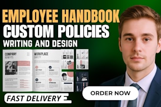 write a professional employee handbook, documentation for your organization
