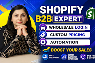 be your shopify b2b wholesale expert