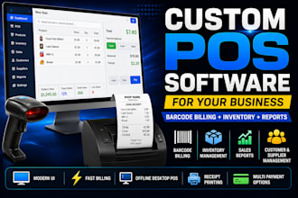 develop custom pos software for your shop or business