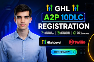 get gohighlevel a2p 10dlc brand and campaign registration