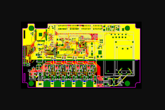 create esp32 pcb design, iot circuit, schematic and pcb layout for your project