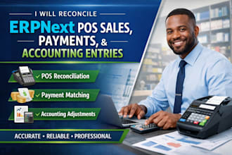 reconcile erpnext pos sales and accounting entries for retail stores