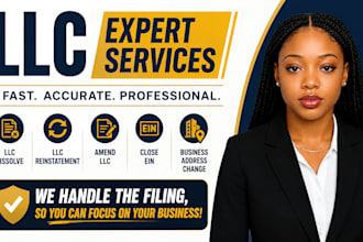 do llc dissolve reinstatement amend llc close ein llc business address change