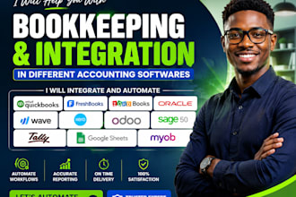 integrate zapier clickfunnels hubspot wix xero quickbooks bookkeeping in odoo