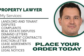 be  your civil lawyer for torts, contract breaches, and landlord tenant disputes