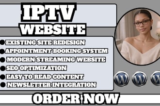 iptv website, streaming website, media website, entertainment website, live TV