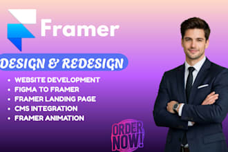 build modern framer medical website for clinic, healthcare and medical center