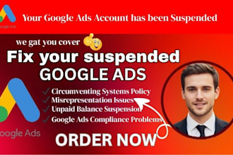 fix suspended google ads account and recover ads suspension