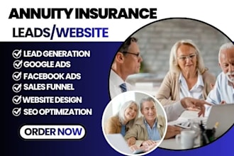 annuity leads insurance leads final expense health insurance annuity website