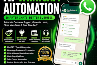 build ai whatsapp automation chatbot for your business