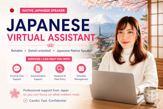 your reliable japanese virtual assistant