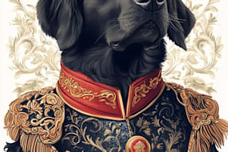 draw an awesome pet or animal