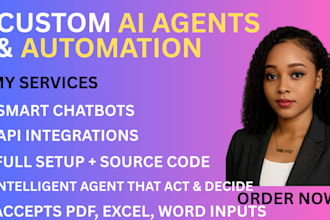 build ai automation chatbot and CRM workflow integration