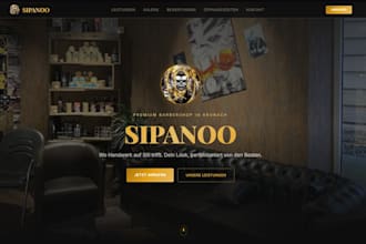 build you a modern website with ai features using python