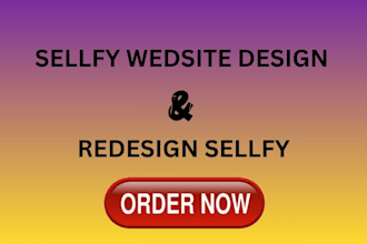 do sellfy website design redesign sellfy