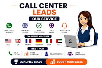 filter whatsapp numbers to generate qualified leads for call centers