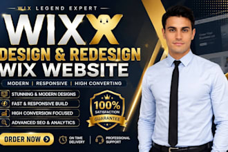 do wix website redesign wix website design wix website development wix website