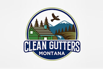 design custom fun natural montana ideas logo