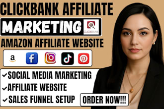 promote amazon affiliate website clickbank affiliate marketing sales funnel