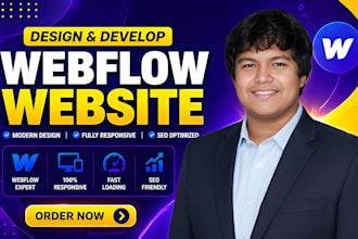 do webflow website, webflow website design and webflow developer