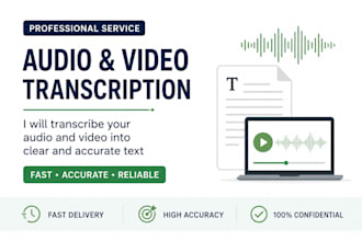convert your audio to text accurately