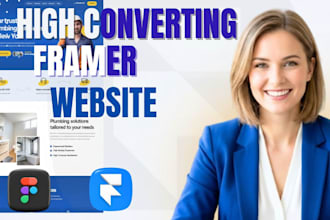 convert figma to framer, design or develop responsive framer website