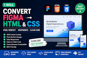 convert figma to html css