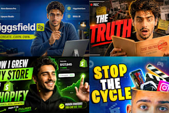 design viral youtube thumbnails for gaming, tech, and irl