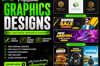 design modern social media posts for every social site