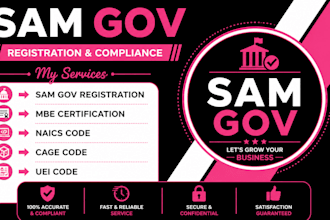 complete your sam gov registration and renewal