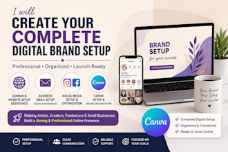 create your complete digital brand setup