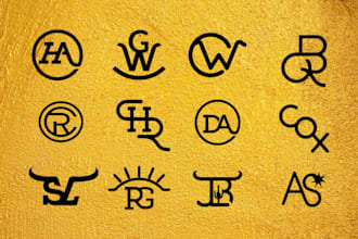 do western cattle brand logo for your ranch and farm