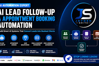 build ai lead follow up and appointment booking automation for your business