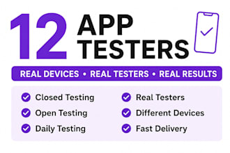 do 12 testers closed testing 20 testers mobile app testing 12 testers for 14days