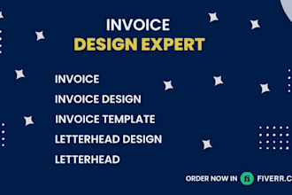 design notepad, memo, and invoice